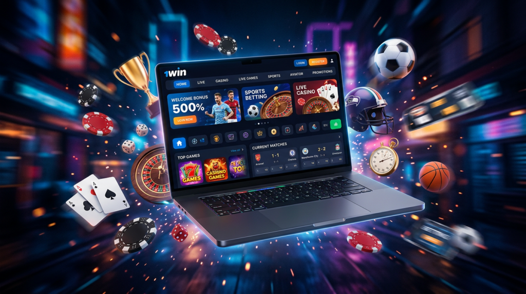 1win is a website where users from India can play at an online casino and place sports bets